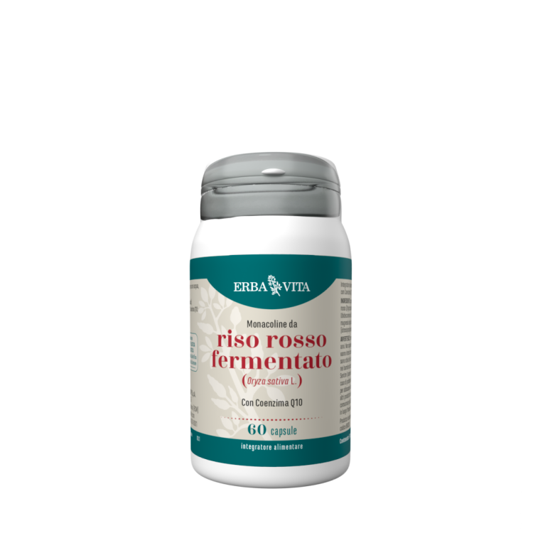 Riso Rosso Fermentato Erba Vita - Integratore per il benessere cardiovascolare - 60 capsule Riso Rosso Fermentato Erba Vita - Integratore per il benessere cardiovascolare - 60 capsule