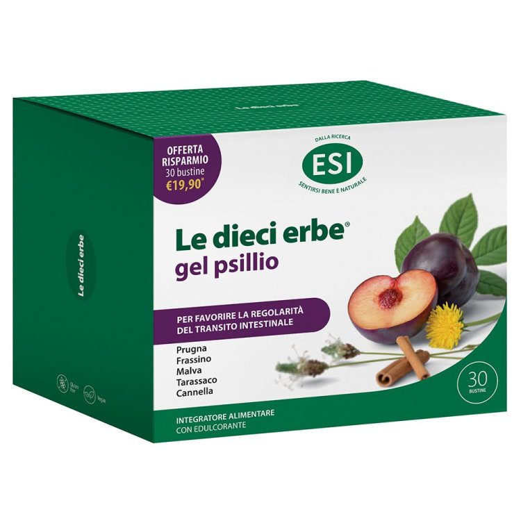 LE DIECI ERBE Psillio 20 Bust.