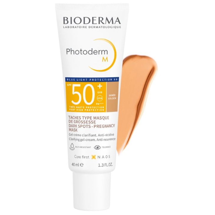 Bioderma Photoderm M Dorée SPF50+ - Protezione solare colorata anti-macchie - 40 ml