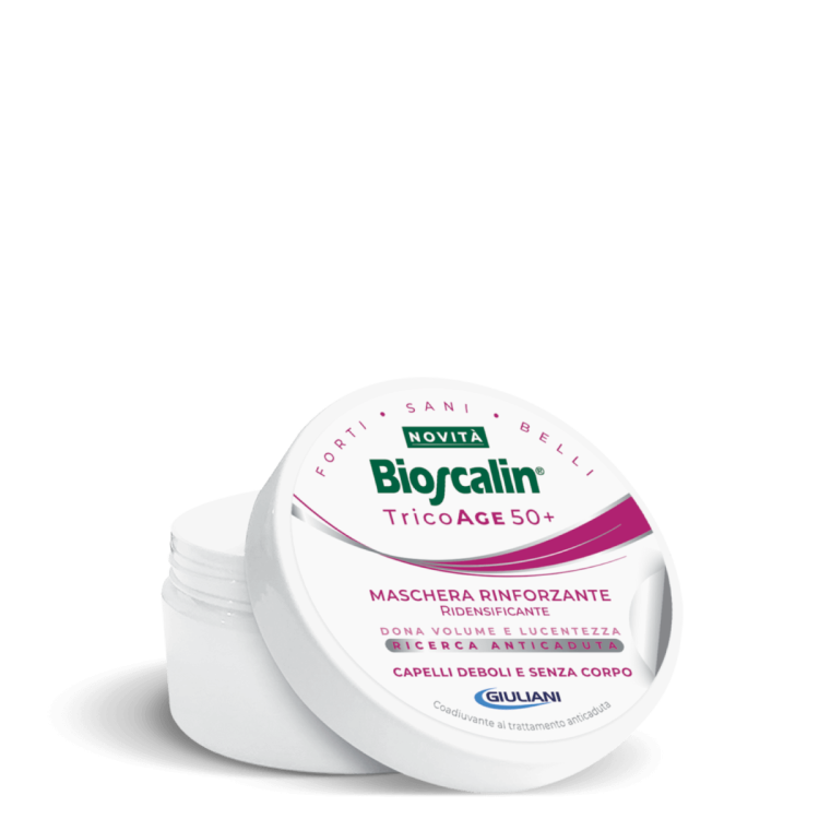 Bioscalin Tricoage 50+ Maschera Rinforzante - Maschera per capelli sottili - 200 ml