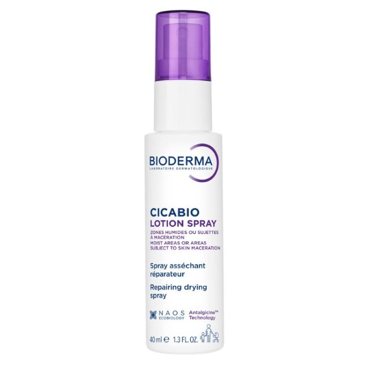 Bioderma Cicabio Lotion Spray - Spray lenitivo per pelle indebolita e irritata - 40 ml