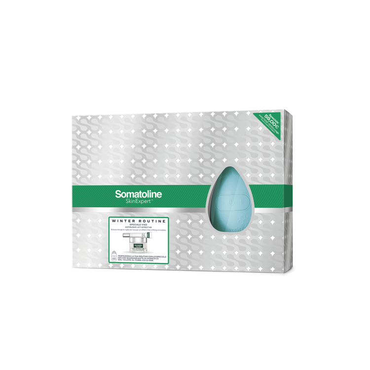 Somatoline Cofanetto di Natale Premium Antirughe - Crema giorno Lift Effect 4D + Contorno occhi Lift Effect 4D + Massaggiatore viso