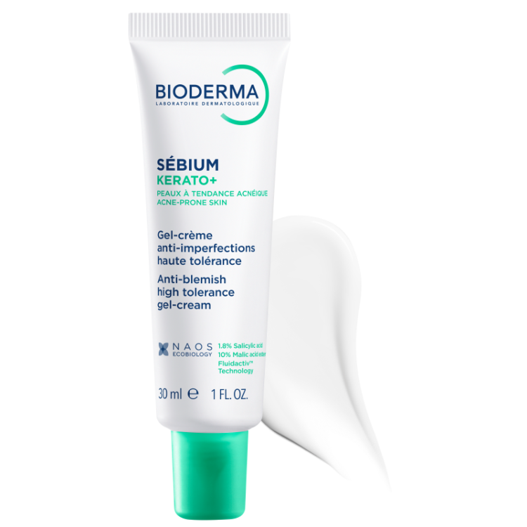 Bioderma Sebium Kerato+ - Gel crema anti-imperfezioni per pelle acneica - 30 ml