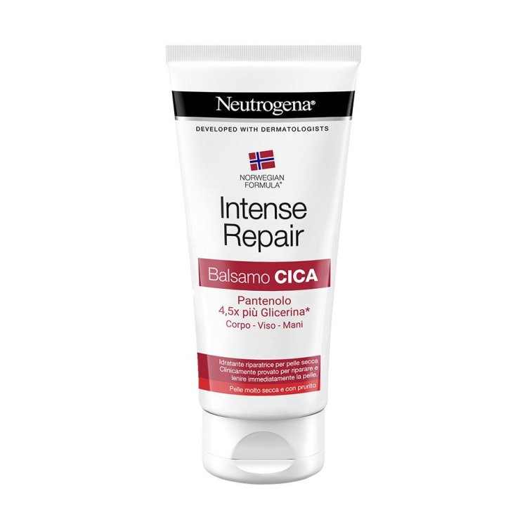 Neutrogena Intense Repair Balsamo Cica - Crema idratante per pelle secca di corpo, viso e mani - 100 ml 