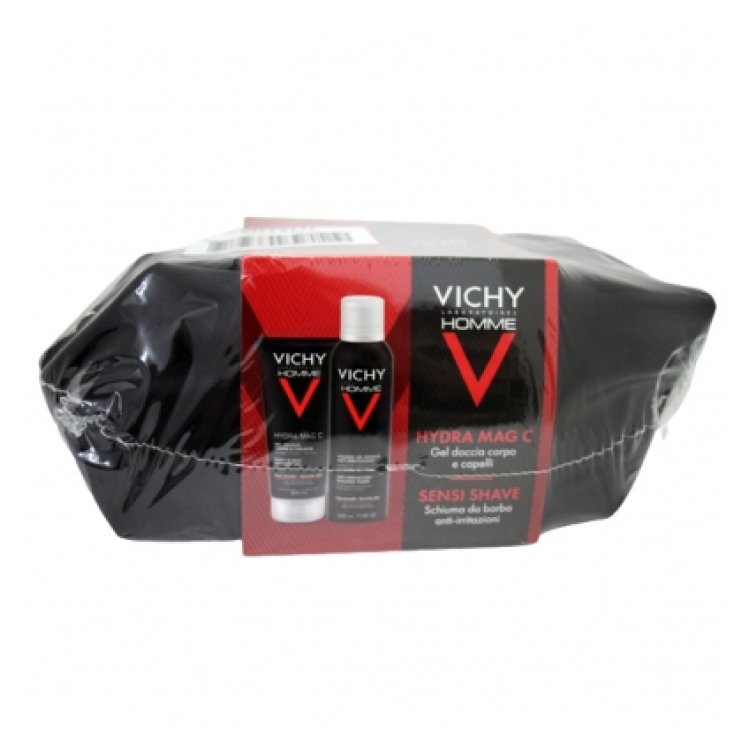 Vichy Cofanetto di Natale Uomo - Gel doccia 200 ml + Schiuma da barba 200 ml