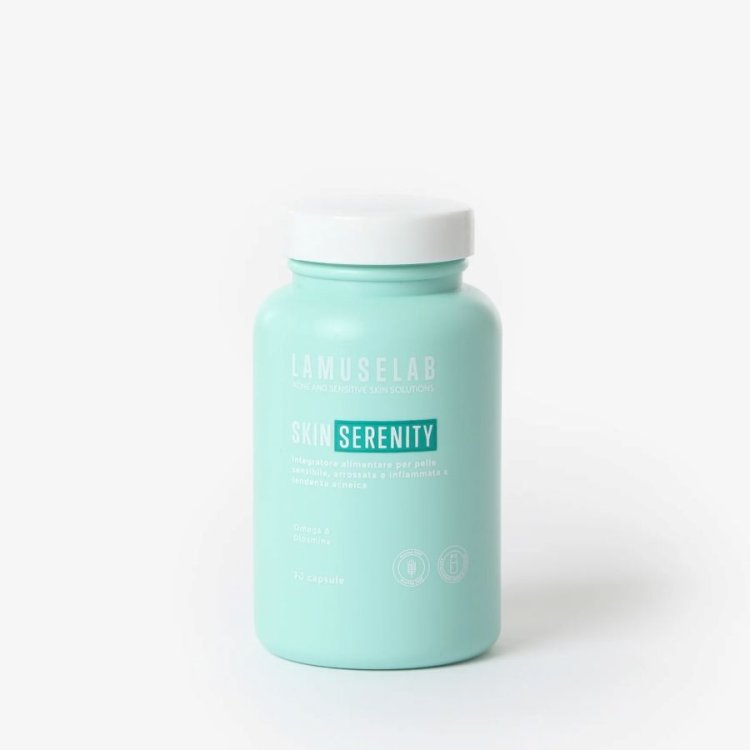 Lamuselab Skin Serenity Integratore Alimentare per Microcircolo e Pelle 90 Capsule