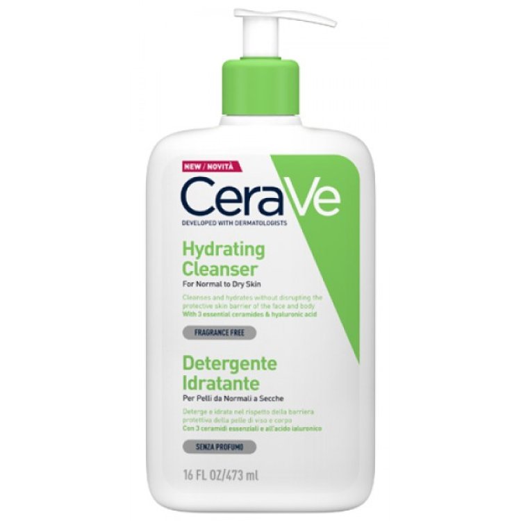 Cerave Detergente Idratante - Ideale per pelli da normali a secche - 473 ml 