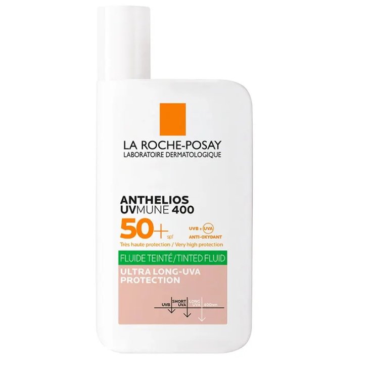 Anthelios Fluido Colorato Oil Control SPF 50+ - Protezione solare viso tocco secco - 50 ml Anthelios Fluido Colorato Oil Control SPF 50+ - Protezione solare viso tocco secco - 50 ml