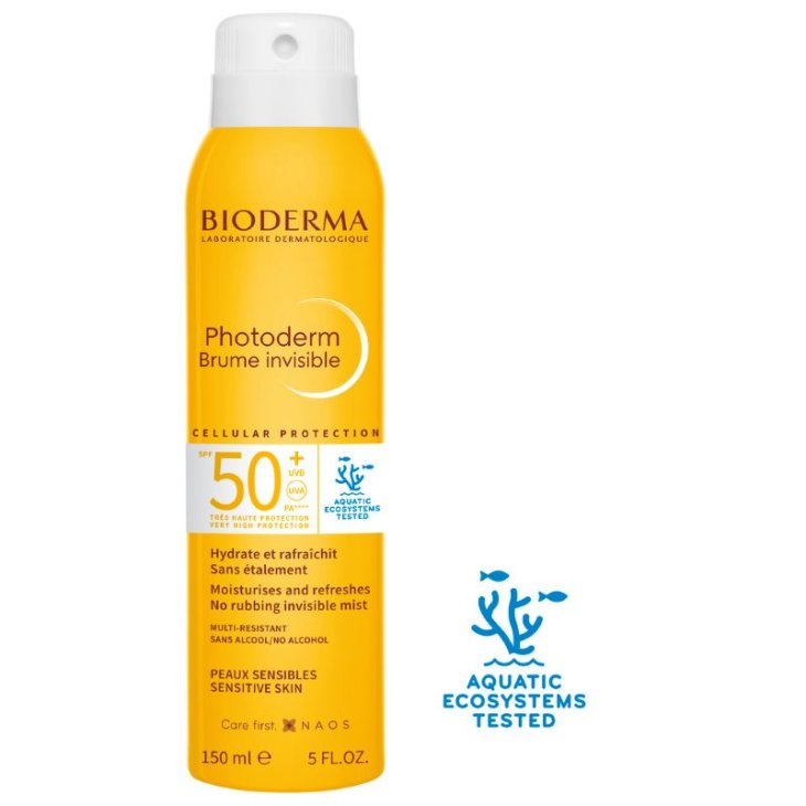 Bioderma Photoderm Brume Solaire SPF50+ - Spray solare waterproof per viso e corpo - 150 ml