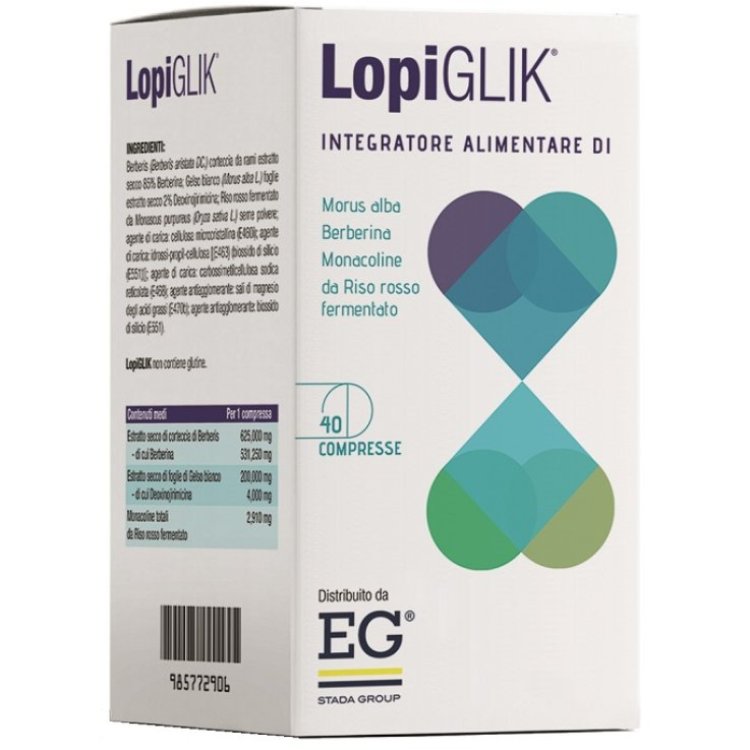 Lopiglik - Integratore alimentare per il controllo del colesterolo - 40 compresse