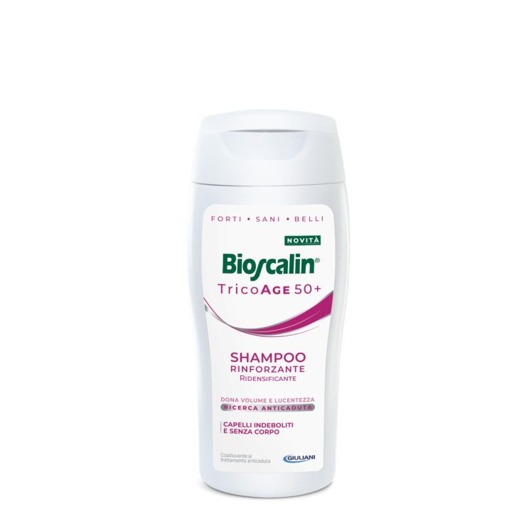 Bioscalin Tricoage 50+ Shampoo Rinforzante - Ideale per capelli sottili e diradati - 200 ml - Taglio prezzo