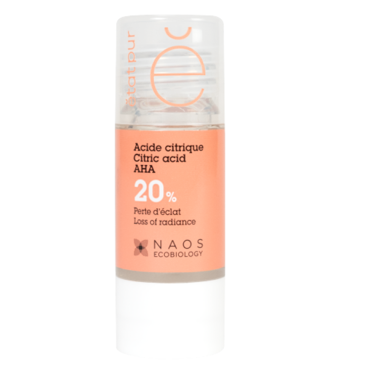 Etat Pur Acido Citrico 20% - Attivo illuminante per colorito spento - 15 ml