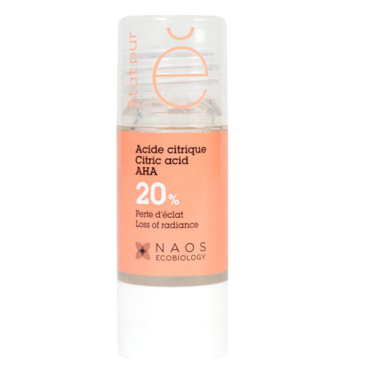Etat Pur Acido Citrico 20% - Attivo illuminante per colorito spento - 15 ml