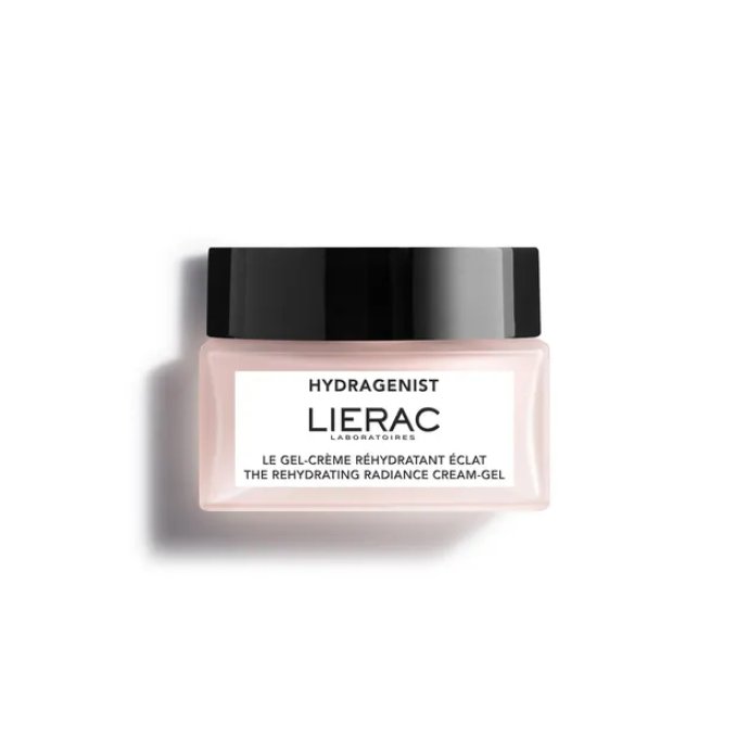 Lierac Hydragenist Il Gel Crema Reidratante Illuminante - Crema viso leggera per pelle da normale a mista - 50 ml