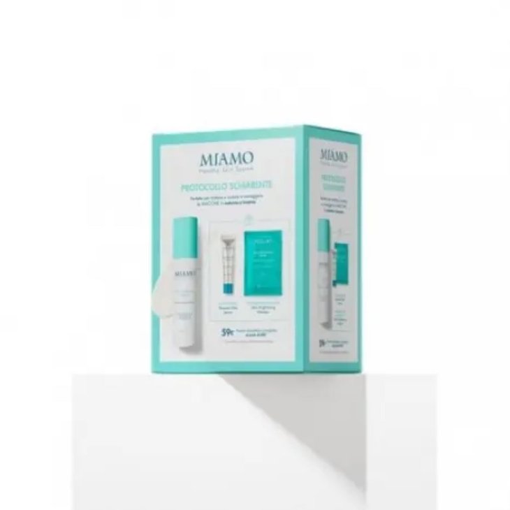 Miamo Protocollo Schiarente Macchie della Pelle - Miamo Triple Brightening Cream 50 ml + Renewal Peel Serum 5 ml + Ultra Brightening Masque 10 ml