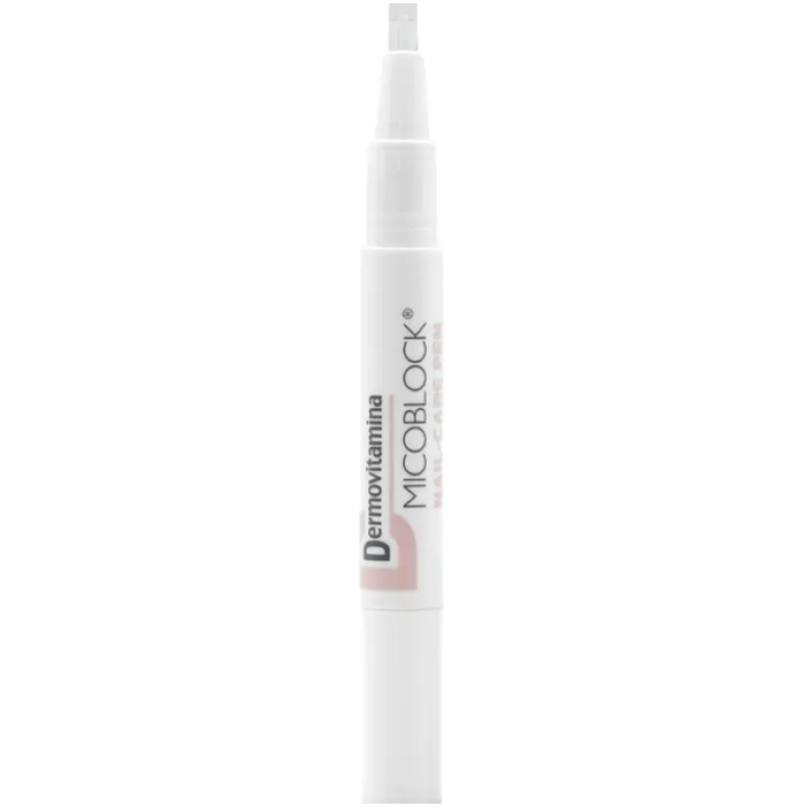 Dermovitamina Micoblock Nail-Care Pen Detox - Trattamento rinforzante per unghie e cuticole deboli - Penna da 2 ml