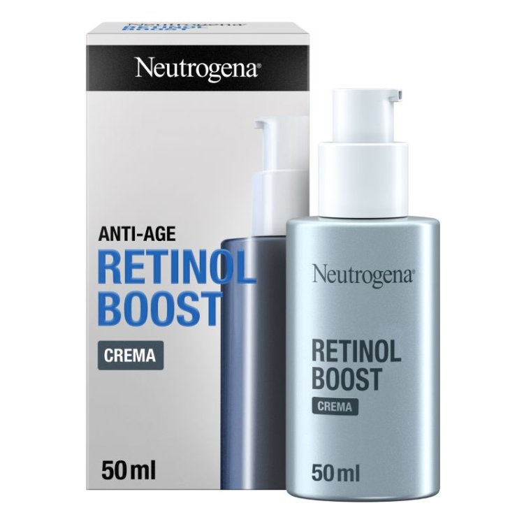 Neutrogena Retinol Boost Crema Viso Anti-age - Crema viso antirughe e antimacchie - 50 ml