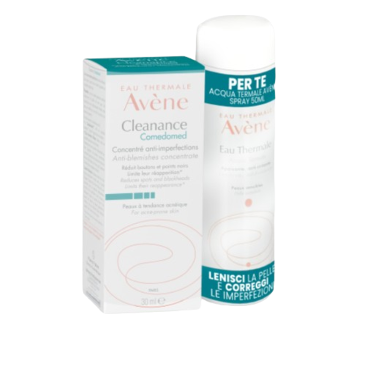 Avene Kit Antimperfezioni - Concentrato cleanance comoded 30 ml + acqua termale spray 50 ml