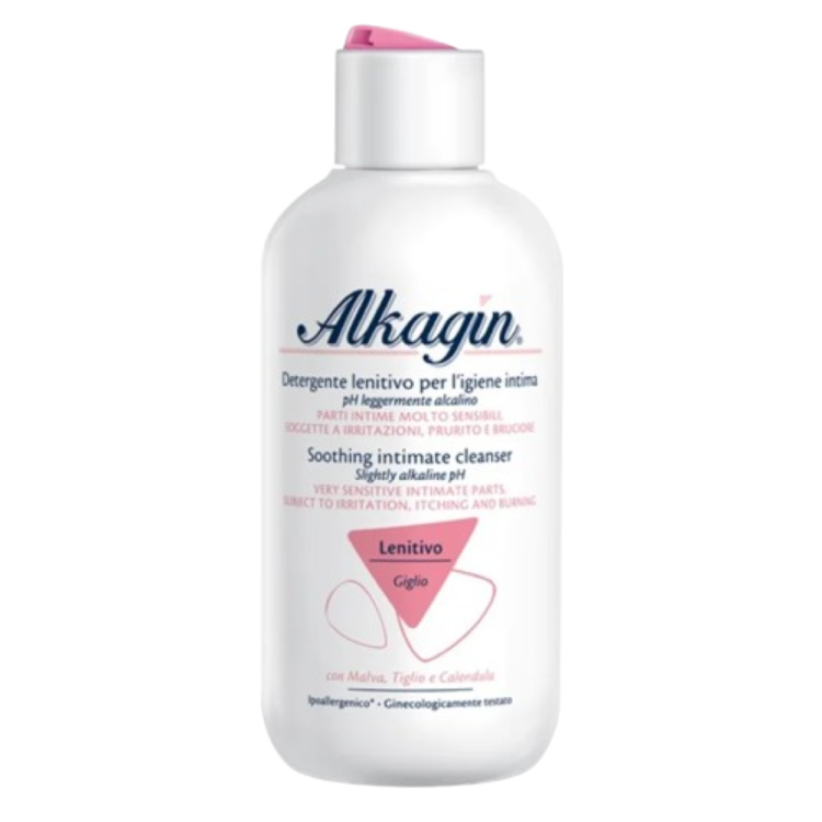 Alkagin Detergente Intimo Lenitivo - Detergente per la prevenzione di irritazioni e bruciori - 500 ml