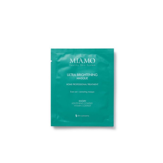 Miamo Skin Concerns Ultra Brightening Masque - Maschera viso schiarente e uniformante - 6 pezzi da 10 ml