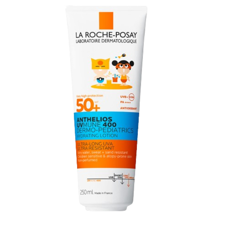 Anthelios Uvmune Dermo-Pediatrics Latte Idratante SPF 50+ - Protezione solare molto alta per bambini - 250 ml