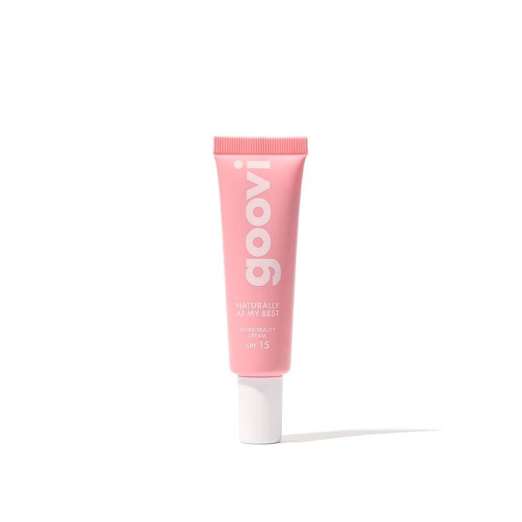 Goovi Naturally At My best Tinted Beauty Cream SPF15 02 - Crema colorata perfezionante - Tonalità medium - 30 ml