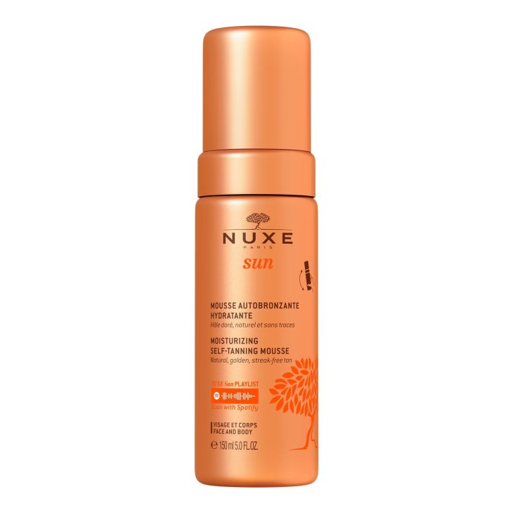 Nuxe Sun Mousse Autoabbronzante Idratante - Per un'abbronzatura dorata e naturale - 150 ml