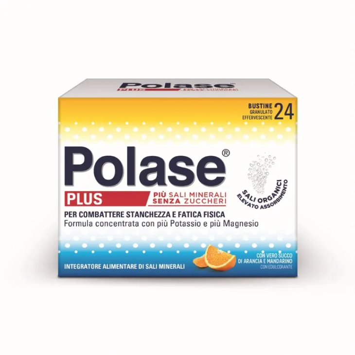 Polase Plus - Integratore alimentare per stanchezza fisica - 24 buste - Promo 2024