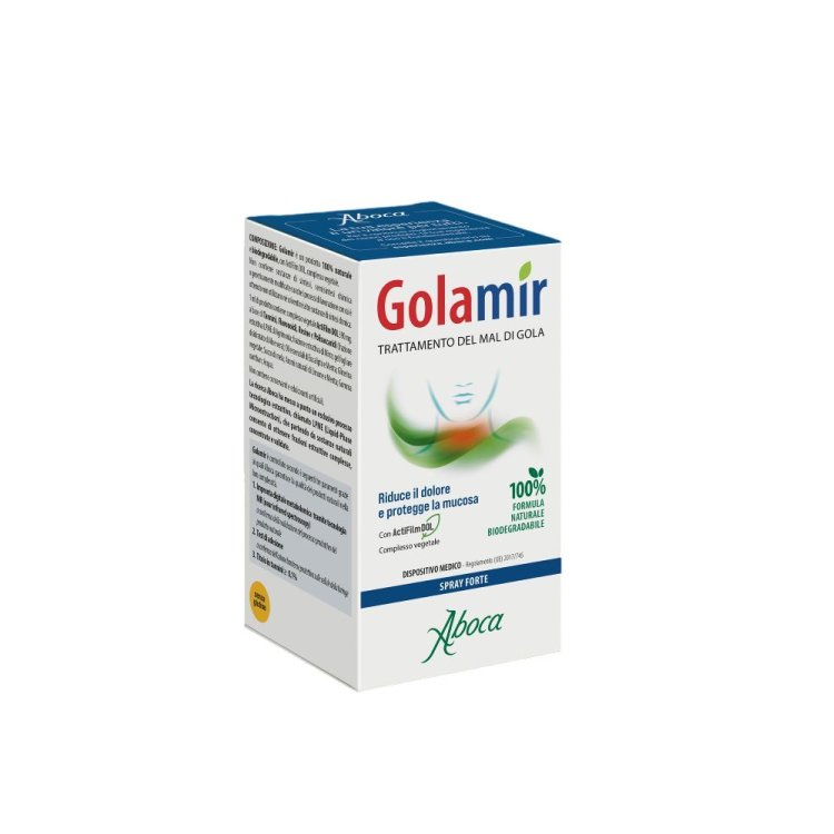 Golamir Spray Forte - Spray per mal di gola e bruciore - 30 ml Golamir Spray Forte - Spray per mal di gola e bruciore - 30 ml