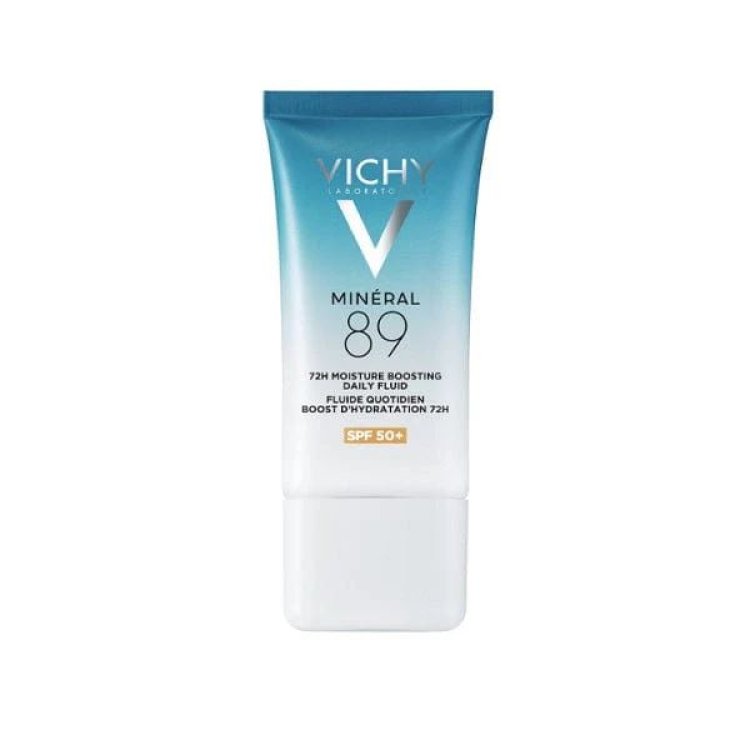 Vichy Mineral 89 Fluido Quotidiano SPF50+ - Booster viso idratante e antiossidante - 50 ml