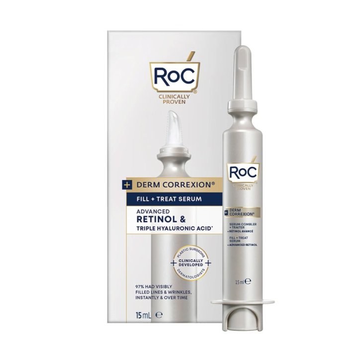 Roc Derm Correxion Fill + Treat Serum - Siero viso idratante anti-età - 15 ml Roc Derm Correxion Fill + Treat Serum - Siero viso idratante anti-età - 15 ml