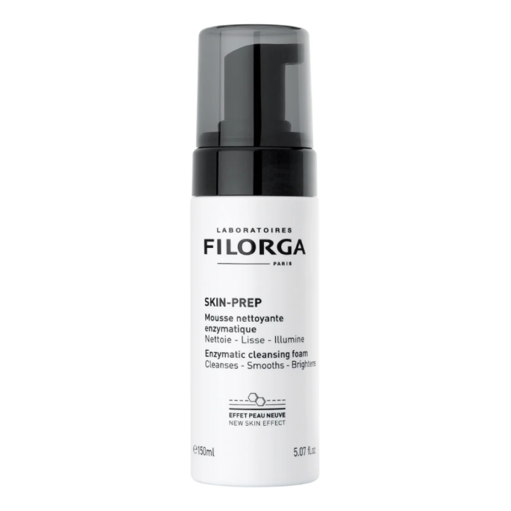 Filorga Skin-Prep Mousse Detergente Enzimatica - Struccante e detergente per pori dilatati - 150 ml