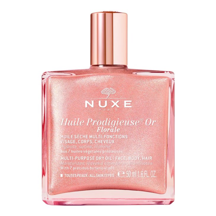 Nuxe Huile Prodigieuse Or Florale - Olio prodigioso floreale illuminante per viso, corpo e capelli - 50 ml Nuxe Huile Prodigieuse Or Florale - Olio prodigioso floreale illuminante per viso, corpo e capelli - 50 ml