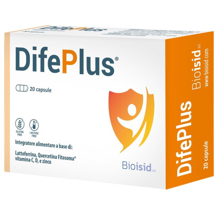 Bioisid DifePlus Integratore per Sistema Immunitario in Capsule, 20 pz