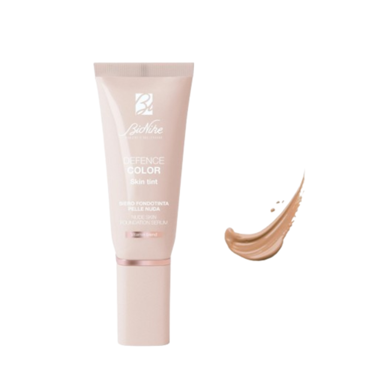 Bionike Defence Color Skin Tint SPF 15 702 - Siero fondotinta effetto pelle nuda - Tonalità vanille - 30 ml