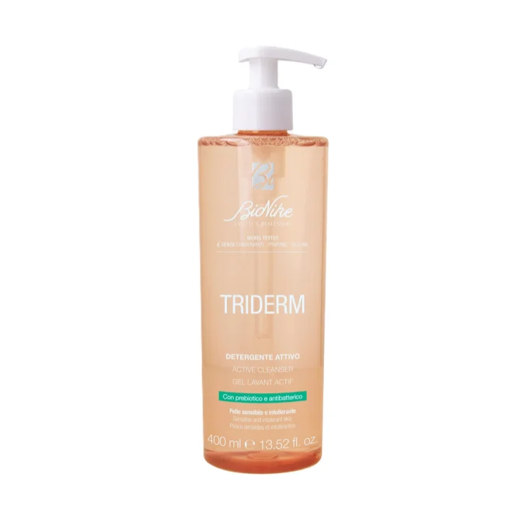 Bionike Triderm Detergente Corpo e Capelli - Detergente delicato per pelle sensibile e intollerante - 400 ml