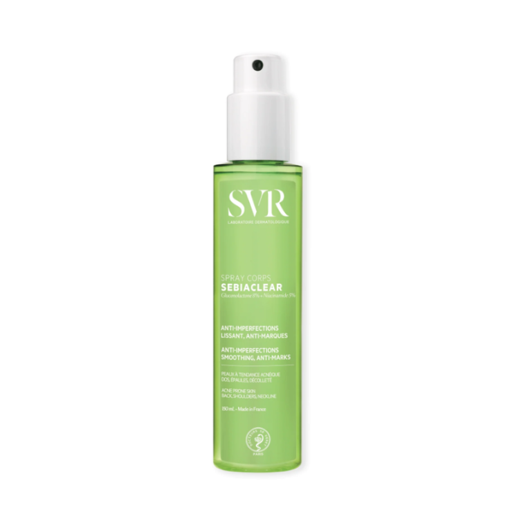 Svr Sebiaclear Spray Corps - Spray antimperfezioni per dorso, spalle e décolleté - 150 ml