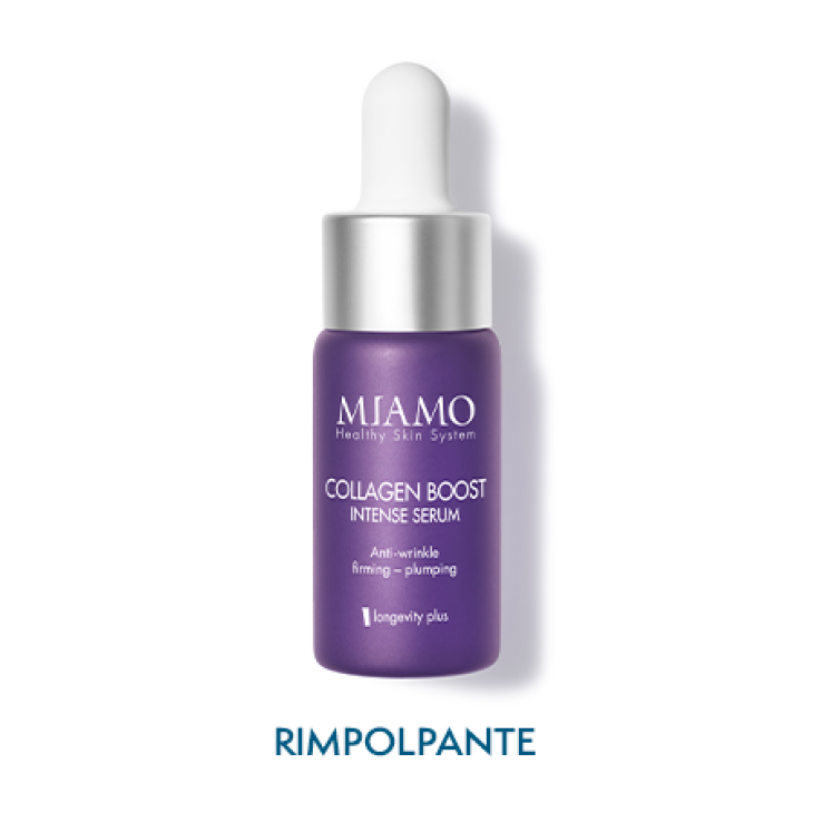 Miamo Collagen Boost Intense Serum - Siero antirughe rimpolpante e rassodante - Travel size - 10 ml