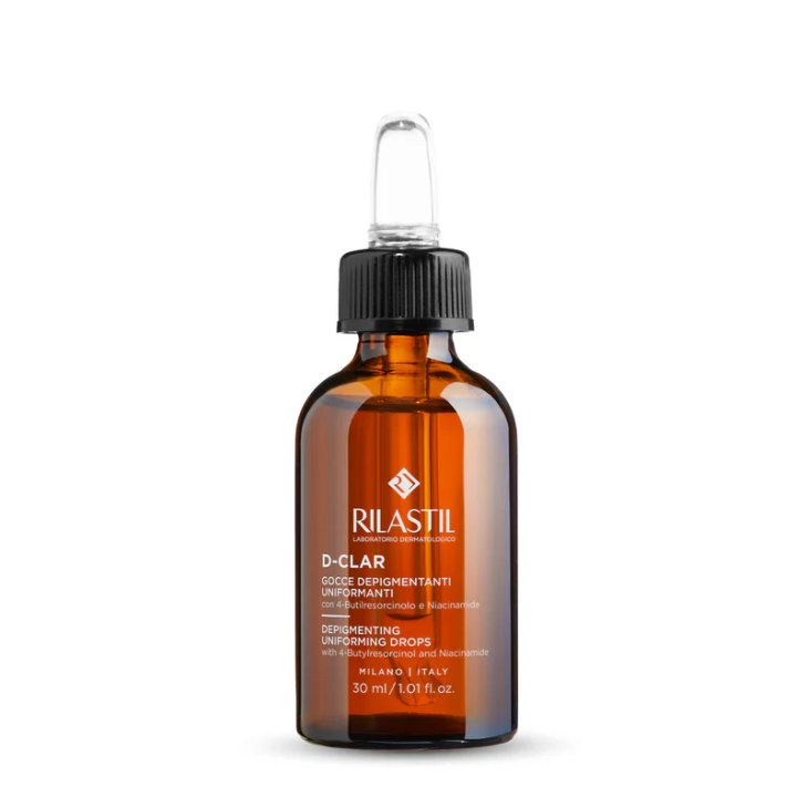 Rilastil D-Clar Gocce Depigmentanti Uniformanti - Trattamento contro le macchie cutanee - Nuova Formula - 30 ml