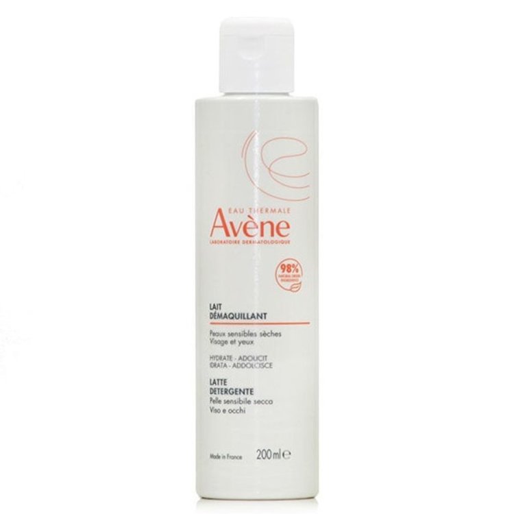 Avene Latte Detergente - Latte struccante per pelle secca e sensibile - 200 ml