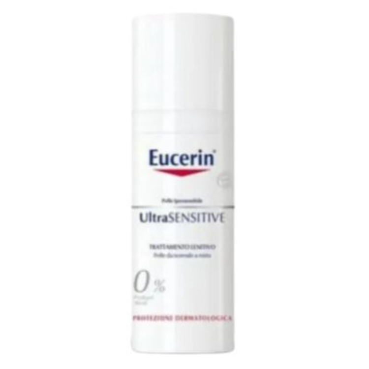 Eucerin Ultrasensitive Trattamento Lenitivo - Crema idratante per pelle secca, ipersensibile e reattiva - 50 ml