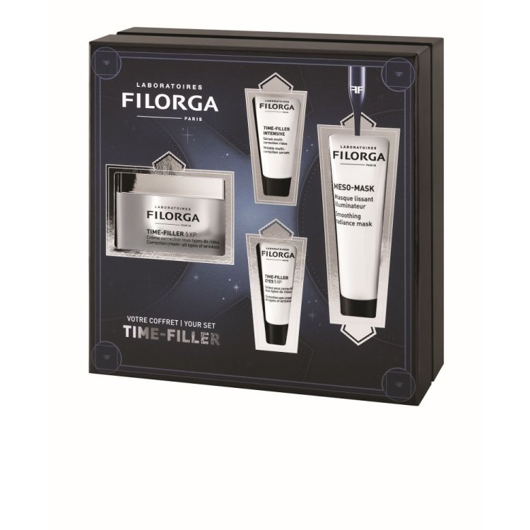 Filorga Cofanetto di Natale 2024 Time Filler 5XP - Time Filler 5XP 50 ml + Time Filler Eyes 5XP 4 ml + Time Filler Intensive 7 ml + Meso mask 30 ml