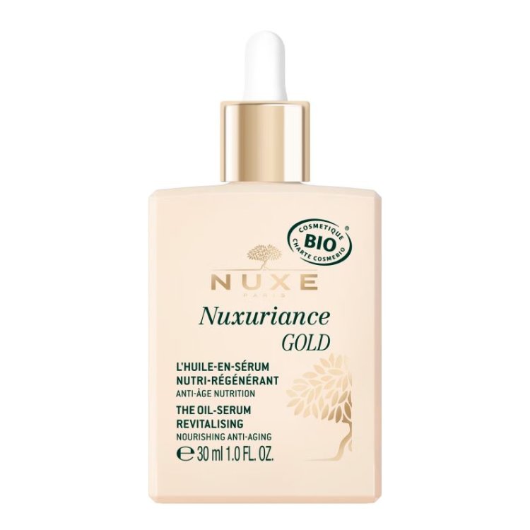 Nuxe Nuxuriance Gold Olio Siero Nutri-Rigenerante - Siero viso nutriente anti-età  - 30 ml