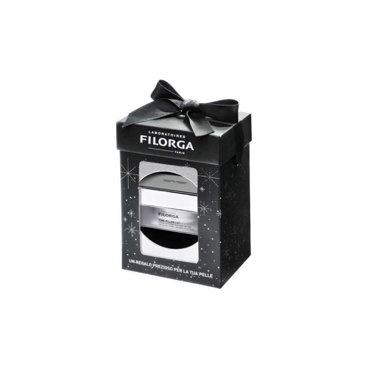 Filorga Cofanetto di Natale 2024 Time Filler Night 5XP - Idea regalo antietà per pelle distesa - 15 ml