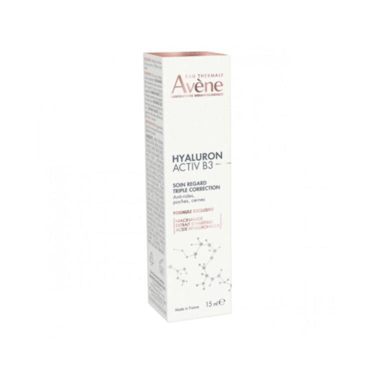 Avene Hyaluron Activ B3 Contorno Occhi Tripla Azione - Contorno occhi per rughe, borse ed occhiaie - 15 ml