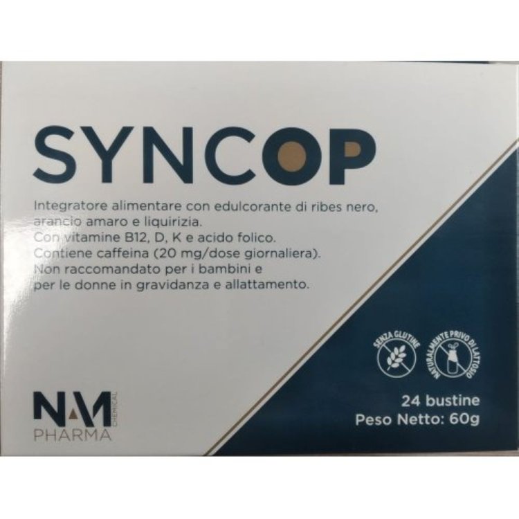 Syncop - Integratore alimentare per la pressione bassa - 24 Buste
