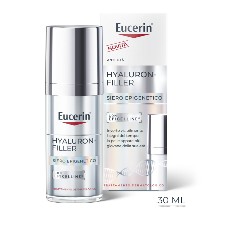 Eucerin Hyaluron-Filler Siero Epigenetico - Siero viso antiage rivoluzionario - 30 ml