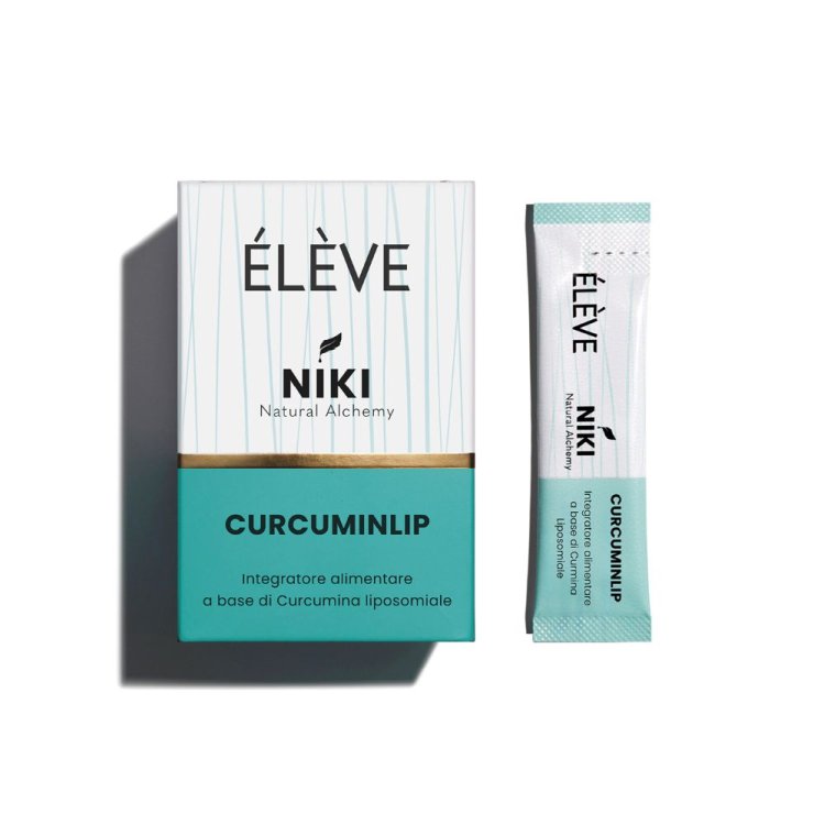 Eleve Niki Curcuminlip - Integratore antiossidante a base di Curcumina Liposomiale - 30 Stick