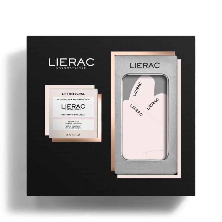 Lierac Cofanetto di Natale 2024 Lift Integral Crema giorno 50 ml + Patch Viso - Idea regalo antietà