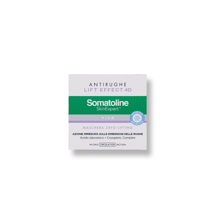 Somatoline Antirughe Lift Effect 4D Maschera Cryo-Lifting - Maschera viso effetto lifting immediato - 75 ml